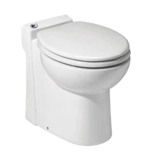 Saniflo 023 Sanicompact White Self Contained Dual Flush Macerating Toilet System