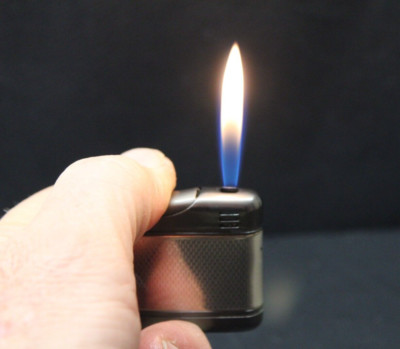 Vintage ''WIN JET'' Electronic Pocket Gas Lighter-Made In Japan 1980s