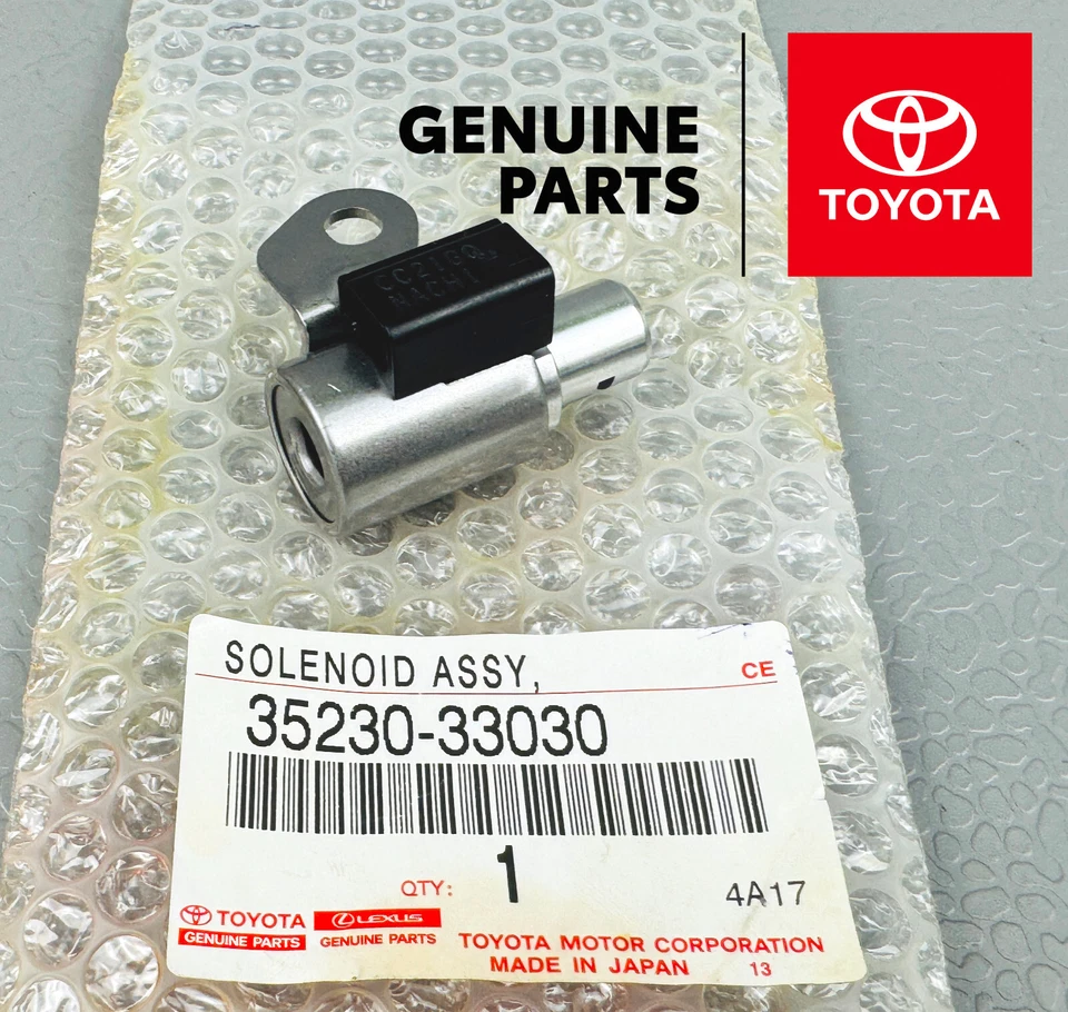 35230-33030 TOYOTA MATRIX RAV4 SCION TC XB SOLENÓIDE, TRANSMISSÃO 3 VIAS, N°2 NOVO - Imagem 4 de 4