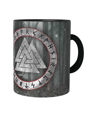 Valknut Runes Kaffeetasse Newpaganism Odin Thor Wikinger Loki Midgard Vikings