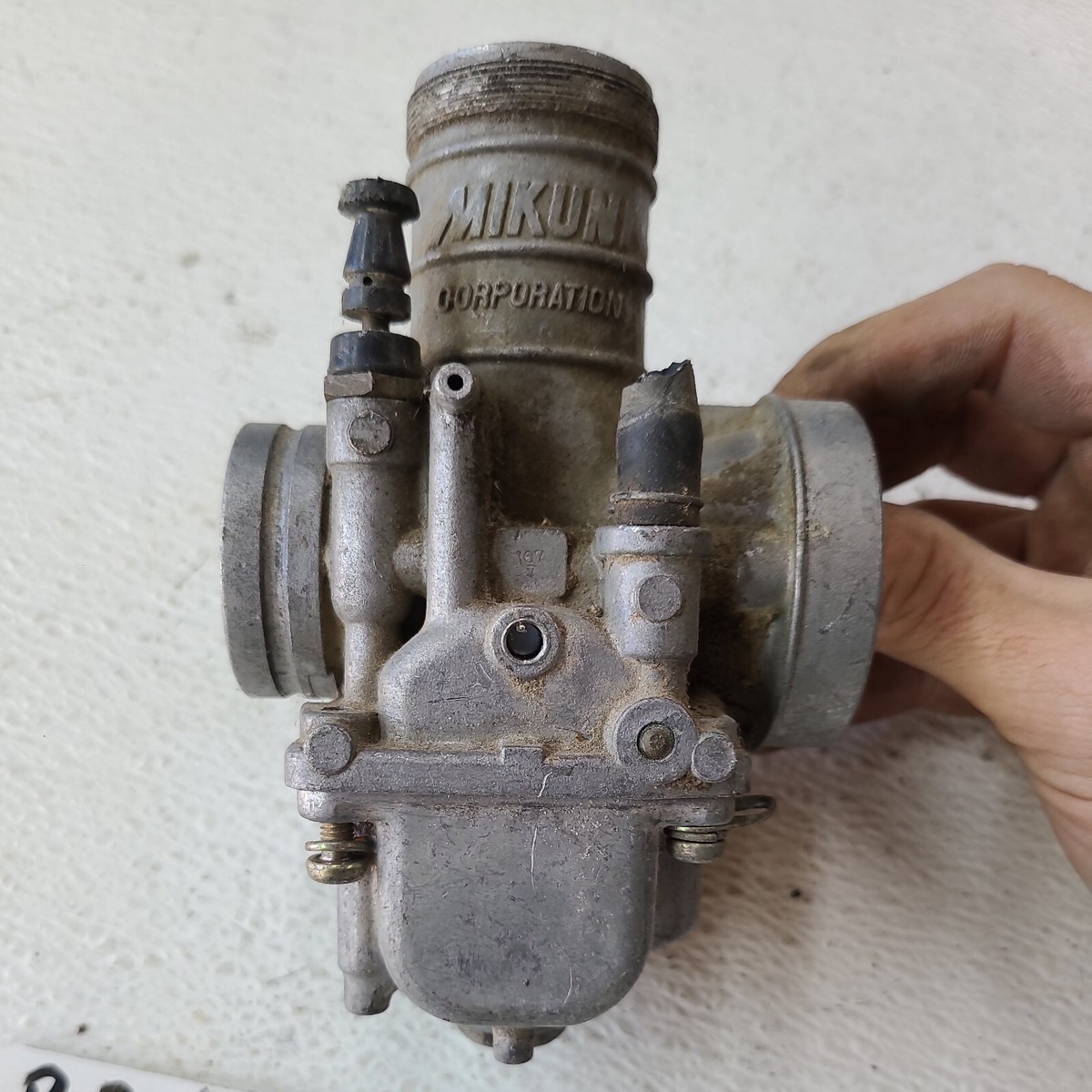 【づー君】】 1983 83 KAWASAKI KX 125 MIKUNI CARBURETOR CARB 167 7 | eBay