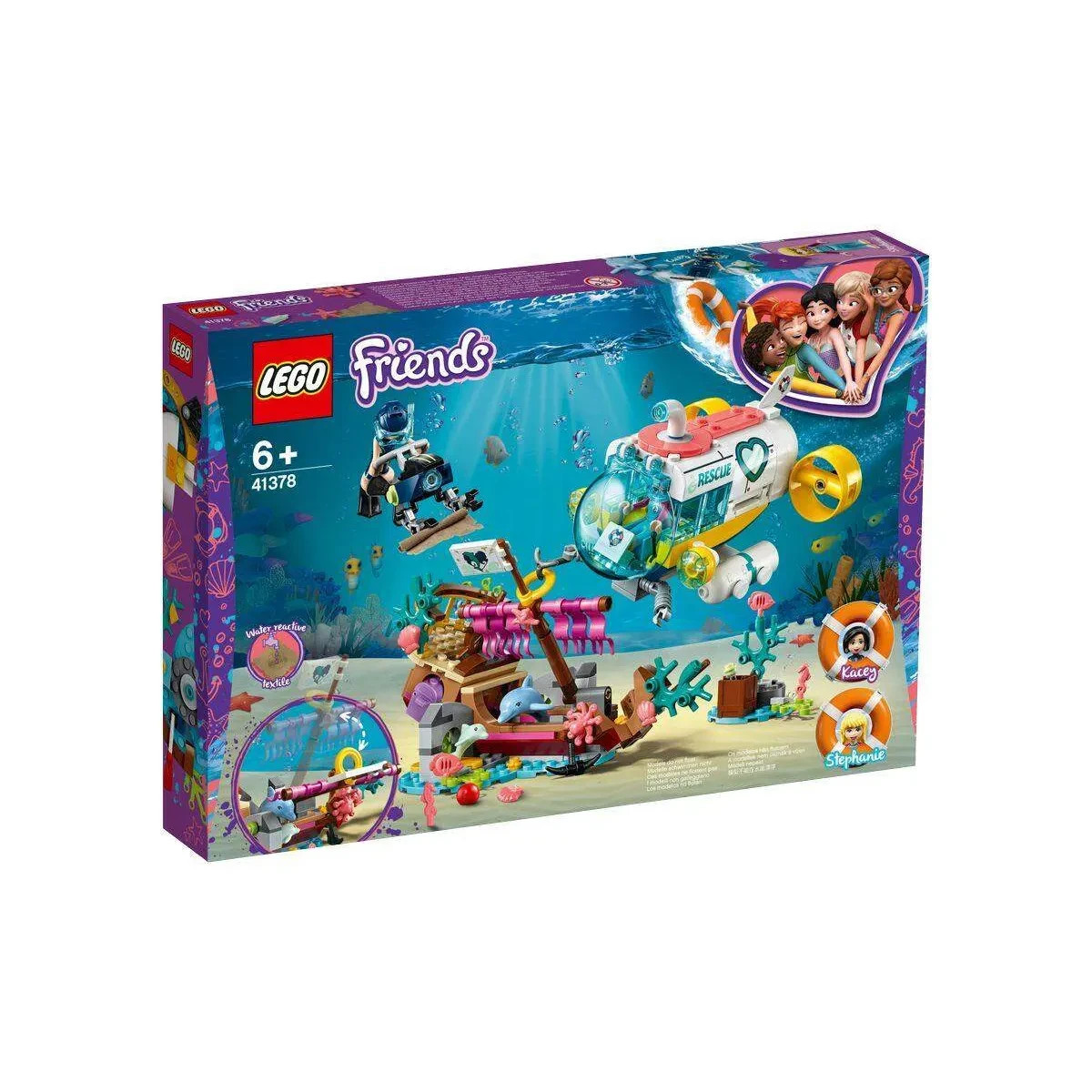 Lego Friends 41378 Rettungs-U-Boot für Delfine NEU! passt zu 41381,41380 - Bild 3