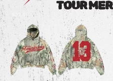 REPRINTED MGK Lost Americana Tour Merch Thirteen Camo All Over Print Hoodie