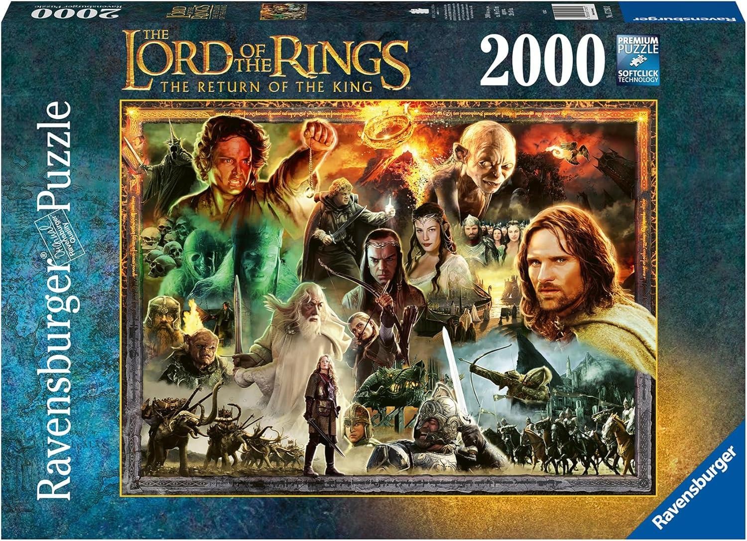 Ravensburger Jigsaw Puzzle 2000 The Return Of The King - Image 3