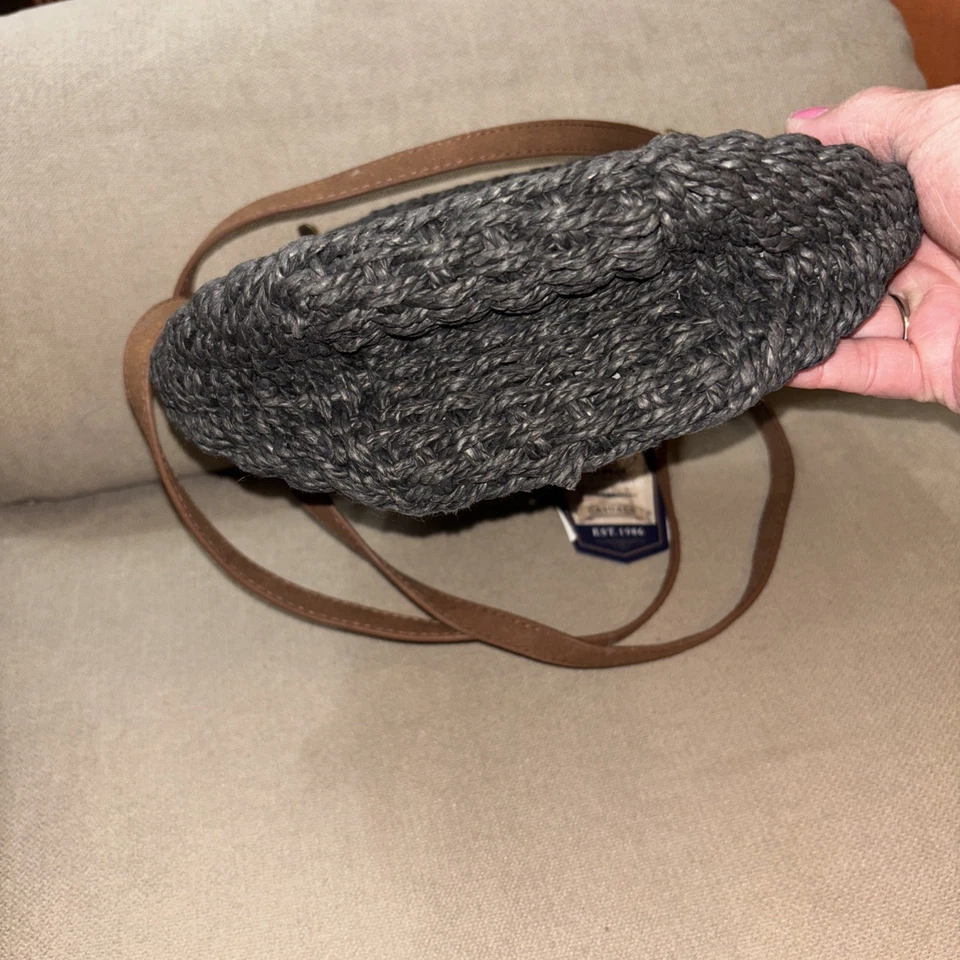 Bolso Bandolera Sun N Sand Paja Cuentas Estilo Boho Hippie Borla Con Cuentas Nuevo con Etiquetas Foto 3 de 4