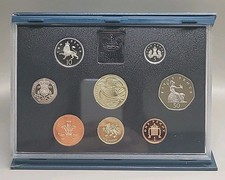 1995 The Royal Mint UK 8 Coin Proof Set Collection With COA