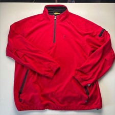 Greg Norman PLAYDRY Red Water Repellent Windp...