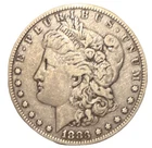 Morgan Silver Dollar 1883 S San Francisco $1 Circulated 0.9 Fine