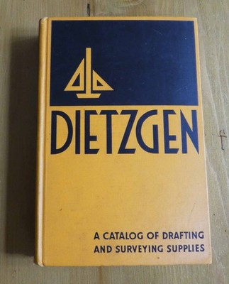 Eugene Dietzgen Co. 1941 Katalog mit Preisliste - Top Zustand