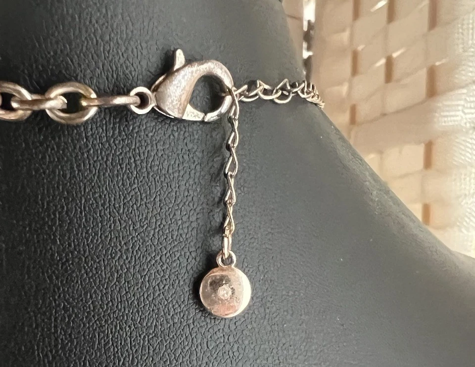 1946 Brand Pastel Glass Rhinestone Bib Necklace  20Inch - Image 3 of 4