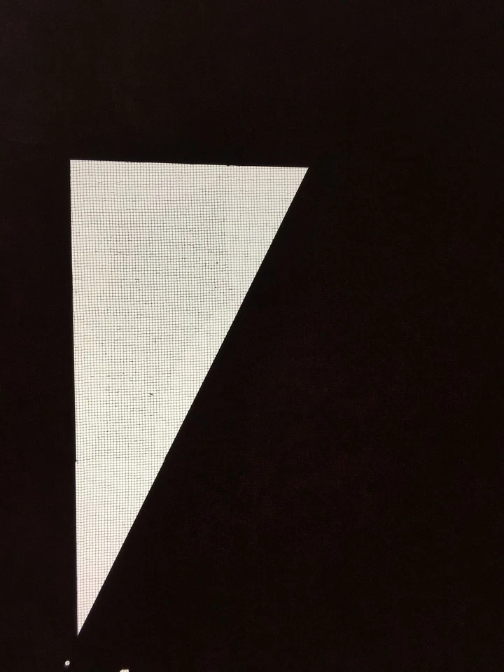 Antique Japanese Katagami Kimono Stencil Katazome Triangle Geometric C773 - Image 4 of 4