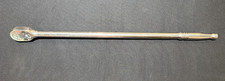 Snap On Sll80a 12 Dr Extra Long Handle Chrome Ratchet 23 Long Nice