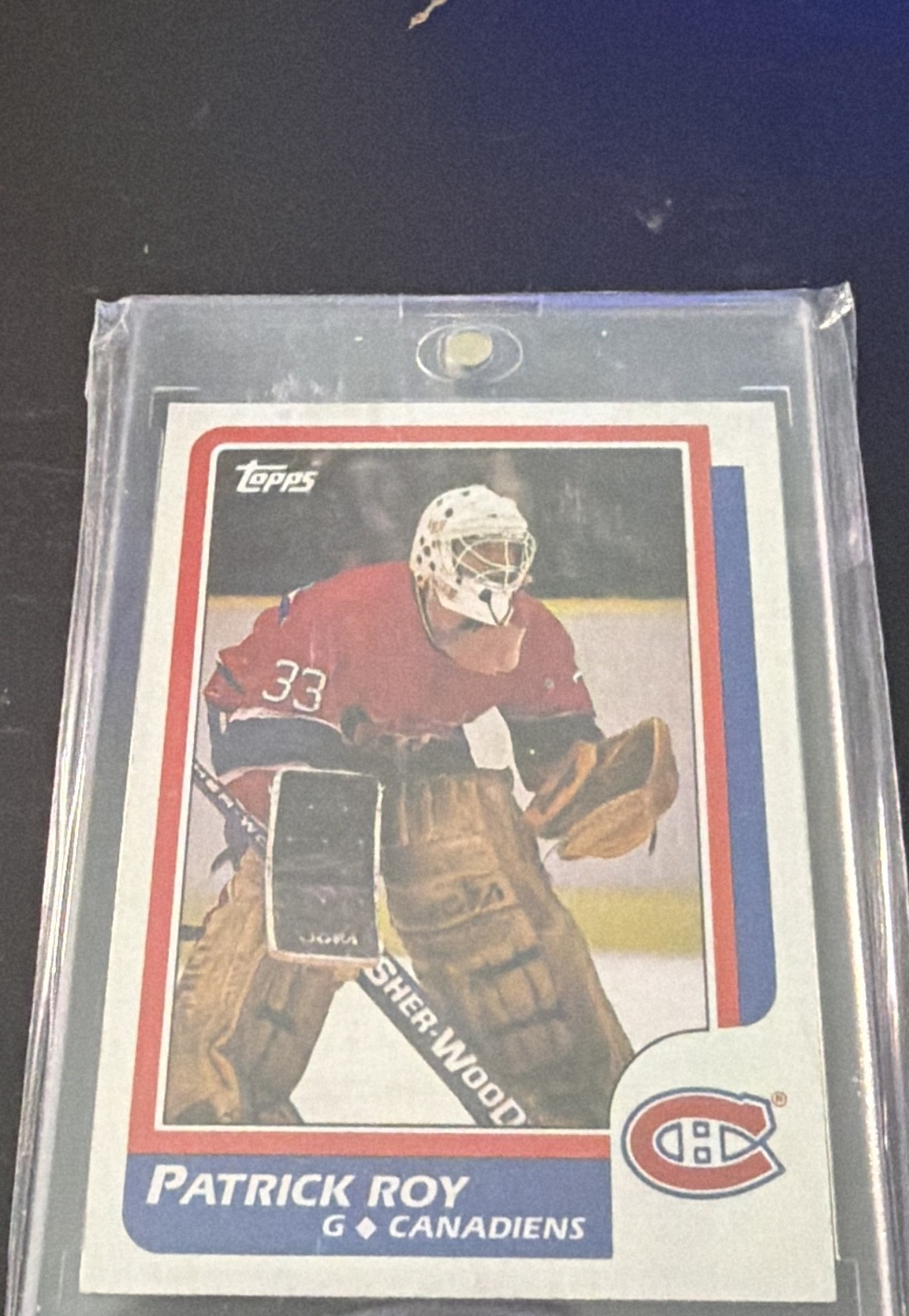 1986-87 Topps - Patrick Roy #53 (RC)