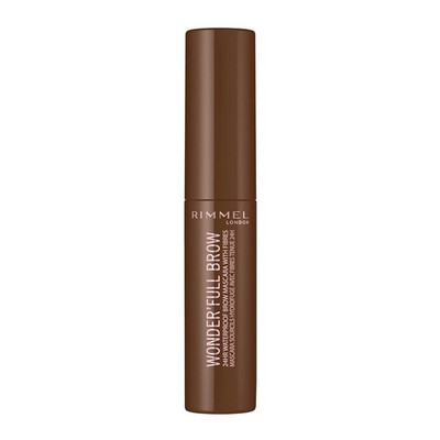 Rimmel Wonder'Full 24h Brauen-Wimperntusche, Medium Braun, 4.5 ml (3er Pack)