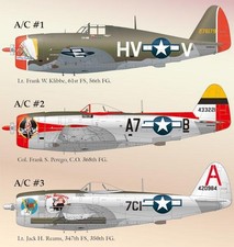 Lifelike 1/48 Decals for Republic P-47D Thunderbolt Part 9 - LLD48049
