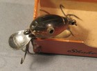 Vintage Shakespeare Dopey Fishing Lure with the Bait Box Wood Plug — photo 9