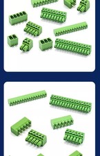 3PCS new KF2EDG 3.5MM plug-in type 8pin Terminal Blocks Right angled pin - 8pin