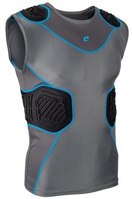NWT Youth CHAMPRO Bull Rush Football Compression Shirt FJU10 size L