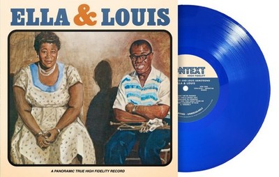 Fitzgerald Ella And Armstrong Louis - Ella And Louis (blaues Vinyl) - Vinyl