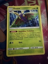 Dustox 28/214 Pokemon Lost Thunder Sun & Moon Regular Rare Card LP