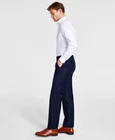 Michael Kors Men Classic fit Dress Pants 36   30 Blue Solid Stretch
