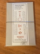 Traveler  s Company Tokyo Edition Traveler's NoteBook Black 2024 New