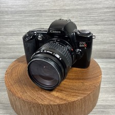 FOR PARTS ONLY Canon EOS Rebel XS 35mm SLR Film Camera w Canon Zoom 35-80mm Lens