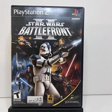 Star Wars Battlefront 2 PS2 PlayStation 2 AD Complete - (See Pics)