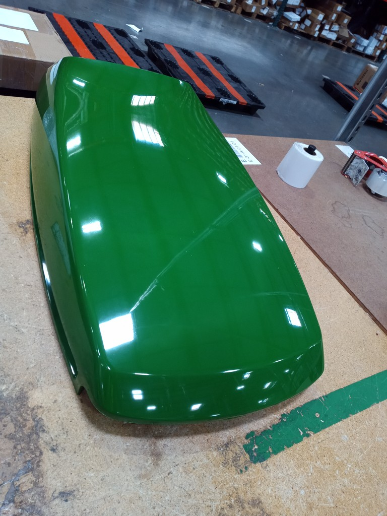 m+P25クアドレッティ　グリーン　中古 Upper Hood For John Deere GX255 GT225 GT235 GT245 Fot AM132529 US