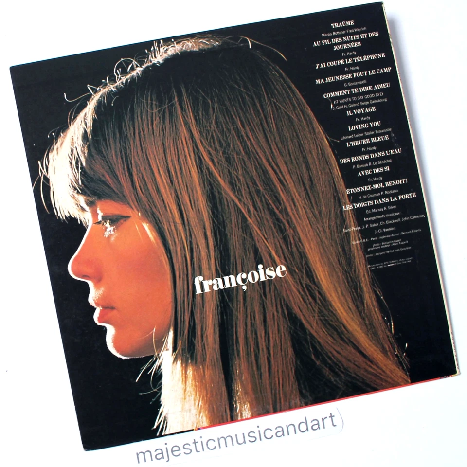 PRISTINE ORIGINAL PROMO FRANCOISE HARDY VINYL LP NM - Image 2 of 4
