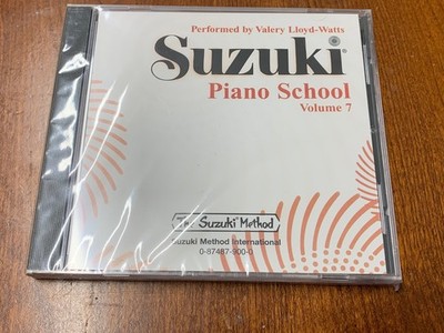 Suzuki Piano School Volume 7 CD Valery Lloyd-watts