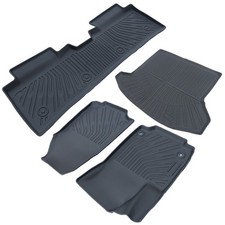For 2025-2026 Chevrolet Equinox Tpe Floor Mats Liners Trunk Cargo Liner Black For 2025-2026 Chevrolet Equinox Tpe Floor Mats Liners Trunk Cargo Liner Black
