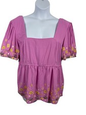 Box Lunch Disney Princesa Enredada Rapunzel Rosa Floral Linterna Calzoncillo Top Nuevo con Etiquetas 3X