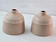 2 Vintage Ankyo Development Ltd Dolomite Pink Vases