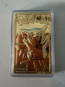 pokemon 23k gold plated trading cards value Togepi 1999 Limited Edition Pokmon 23K
