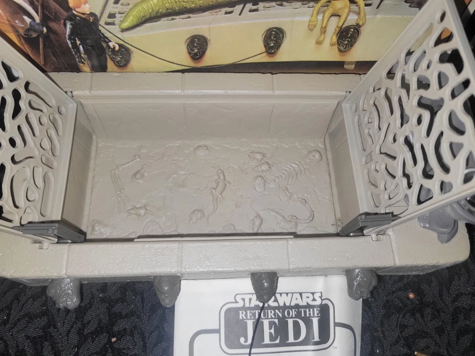 Vintage 1983 Star Wars Jabba The Hutt Action Playset Complete Return of the Jedi - Image 3 of 4