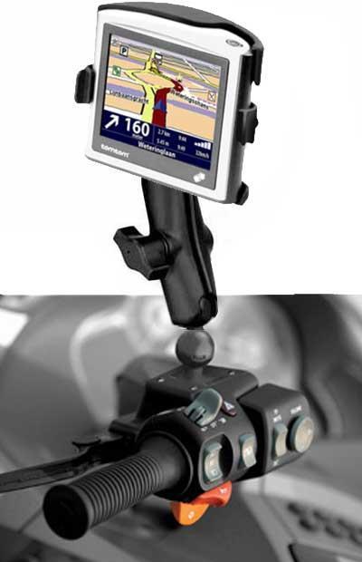 SUPPORTO RAM-MOUNT su OLIERA MOTO BMW TOMTOM ONE V2 V3 RAM-MOUNT RAM-B-345-TO4U
