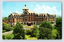 Postcard Virginia Roanoke VA Hotel Aerial 1980s Unposted Chrome