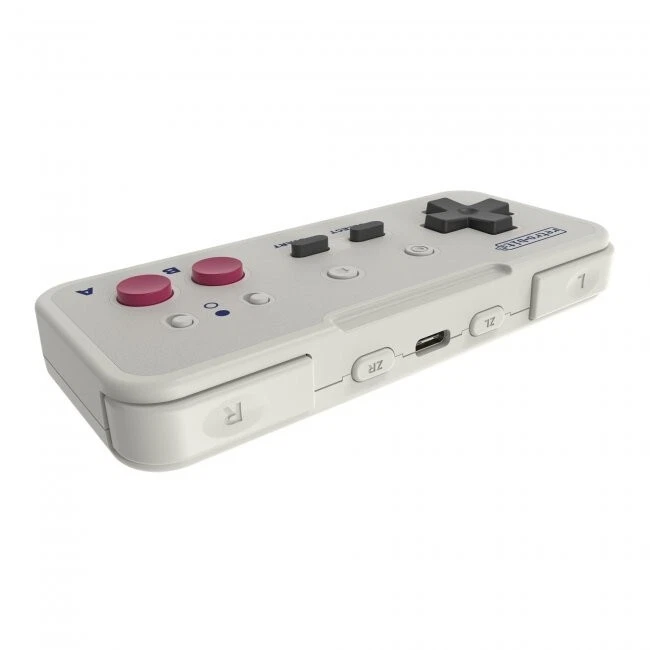 Retro-Bit Origin8 2.4 GHz Wireless Controller for Nintendo NES/Switch/PC Gray - Image 4 of 4