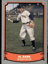 1988 Pacific Baseball Legends #28 AL DARK New York Giants