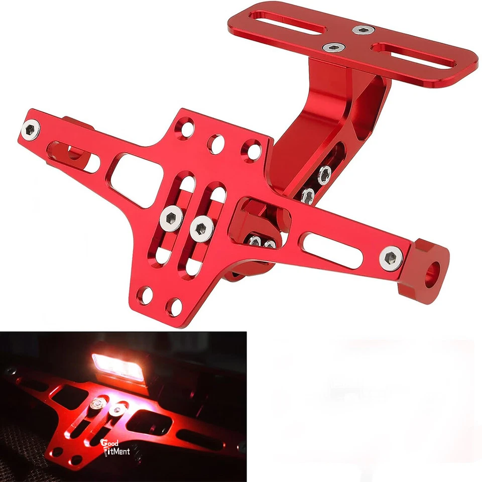 Red Motorcycle Light Tail Tidy Fender Eliminator Kit For HONDA CBR250R 300R 500R Foto 2 de 4