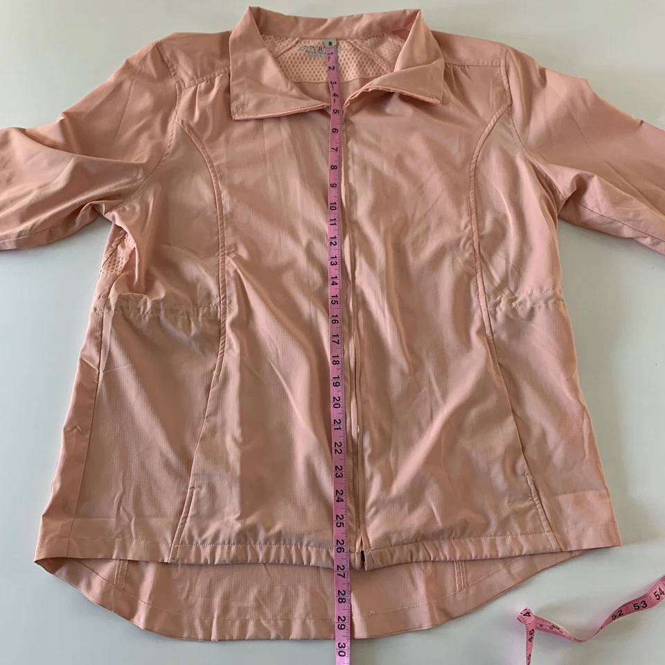 Jaqueta Royal Robbins Casual Leve com Zíper Completo Masculina Tamanho XL Rosa Pêssego - Imagem 4 de 4