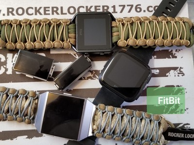 fitbit blaze paracord band