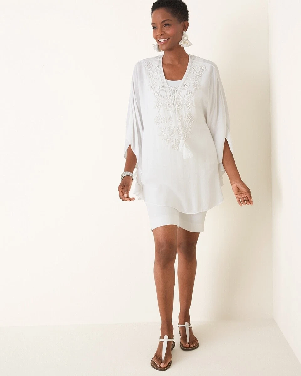 White beach best sale caftan