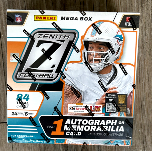 2024 Panini Zenith Football Mega Box NFL New Factory Sealed