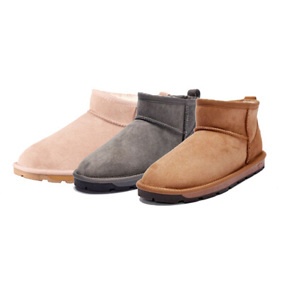 【ORIGINAL UGG Australia classic】UGG Hayati Ultra Mini Boot UGG Ultra Mini Classic Boots Women Men Australia Sheepskin