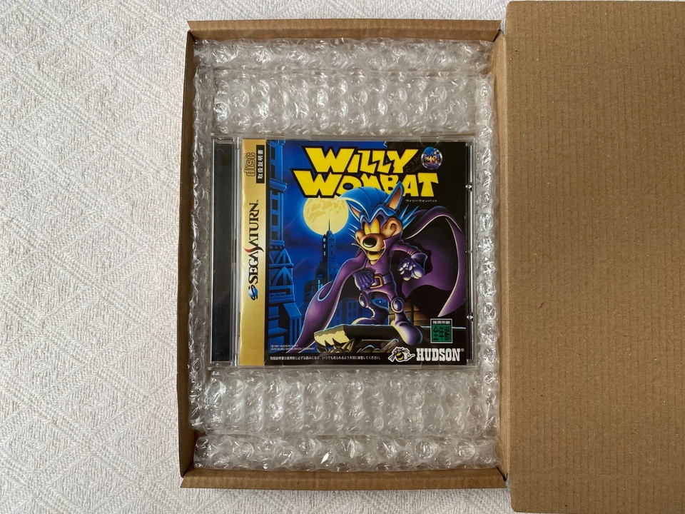 Willy Wombat Sega Saturn - NTSC-J Japan VGC with Reg - High Quality Packing - Image 2 of 4