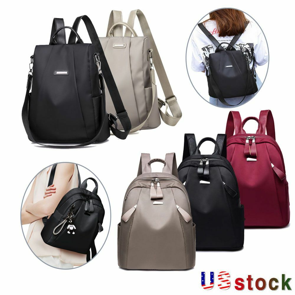 Waterproof Anti-Theft Backpack for Women Travel School Casual Rucksack