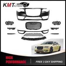 Complete Front Bumper SRT Style Appearance Swap Kit Fits 2015-2023 Chrysler 300C