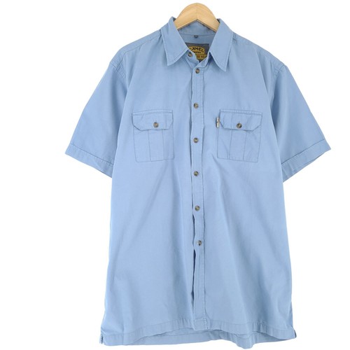 Vintage Camel Men Shirt Trophy Cotton Safari Explorer Adventure Uy9 Size L